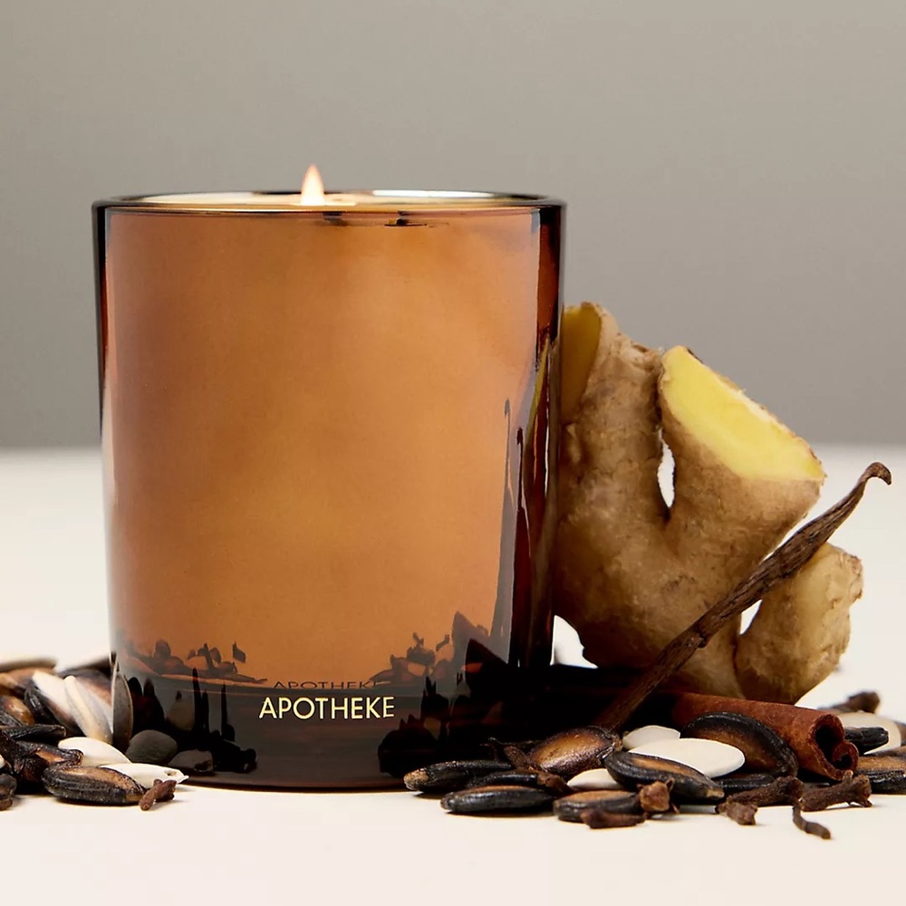 NWT Anthropologie x Apotheke Pumpkin Ginger Candle 5 oz
